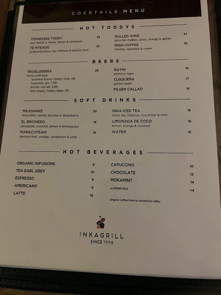 Menu Inkagrill-8